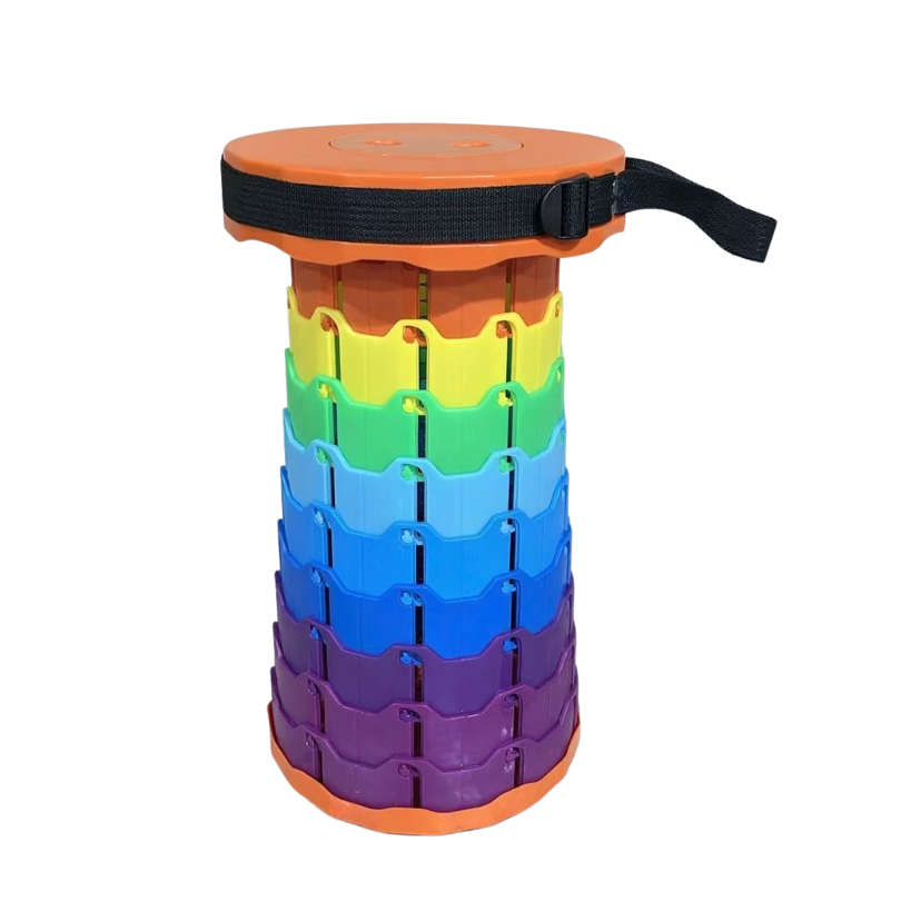 Telescopic Folding Stool Portable Collapsible Seat for Camping Hiking Outdoors Travel Events | Thomler