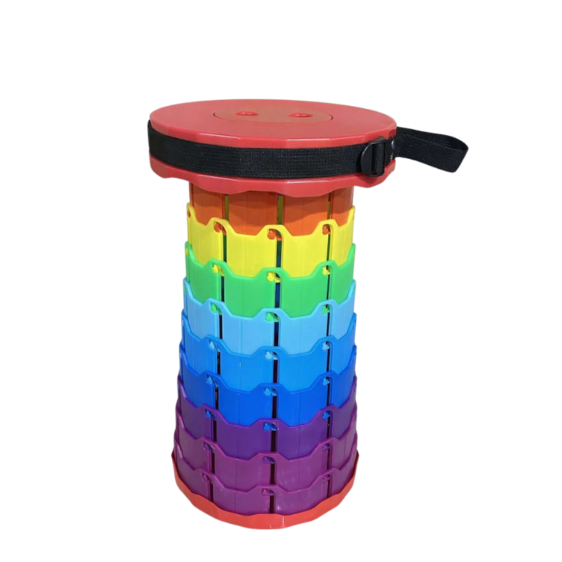 Telescopic Folding Stool Portable Collapsible Seat for Camping Hiking Outdoors Travel Events | Thomler