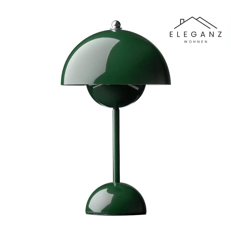 Table Lamp Metal Acrylic 29.5 cm White Bedroom Bedside Wireless Dimmable LED Reading Light Scandinavian Design | Thomler