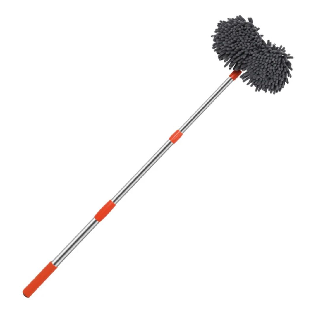 Telescoping Car Wash Brush with 360° Rotating Head & Extension Pole for Vehicles, RVs, Windows | Thomler