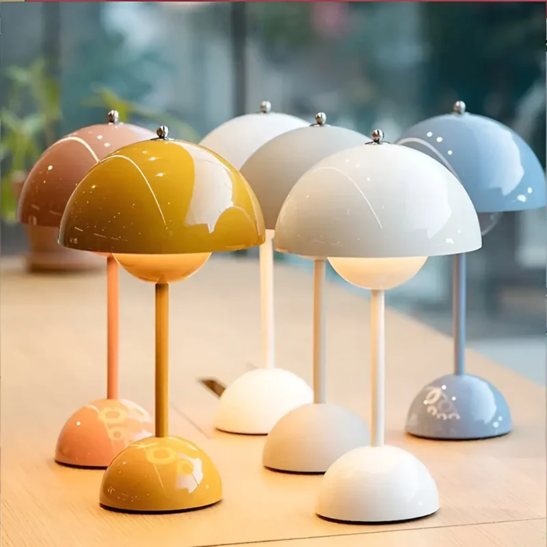 Rechargeable Cordless Table Lamp with Dimmable Touch Control for Indoor & Outdoor Use | Thomler