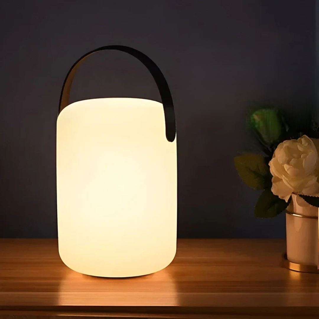 Rechargeable Cordless LED Table Lamp Waterproof Touch Control Indoor Outdoor Portable Accent Light with 16 Color Modes for Patio Bedroom | Thomler