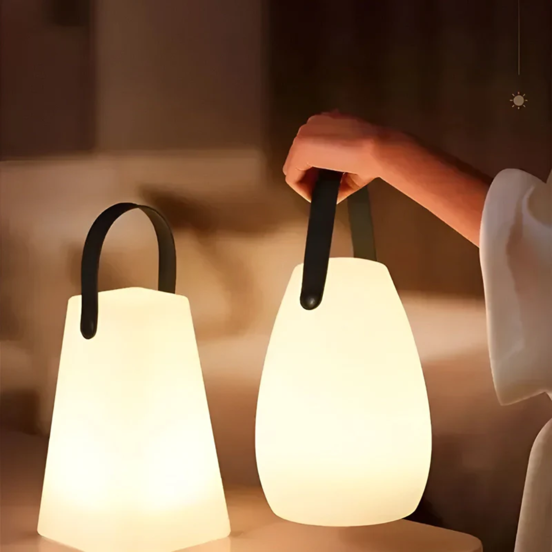 Rechargeable Cordless LED Table Lamp Waterproof Touch Control Indoor Outdoor Portable Accent Light with 16 Color Modes for Patio Bedroom | Thomler