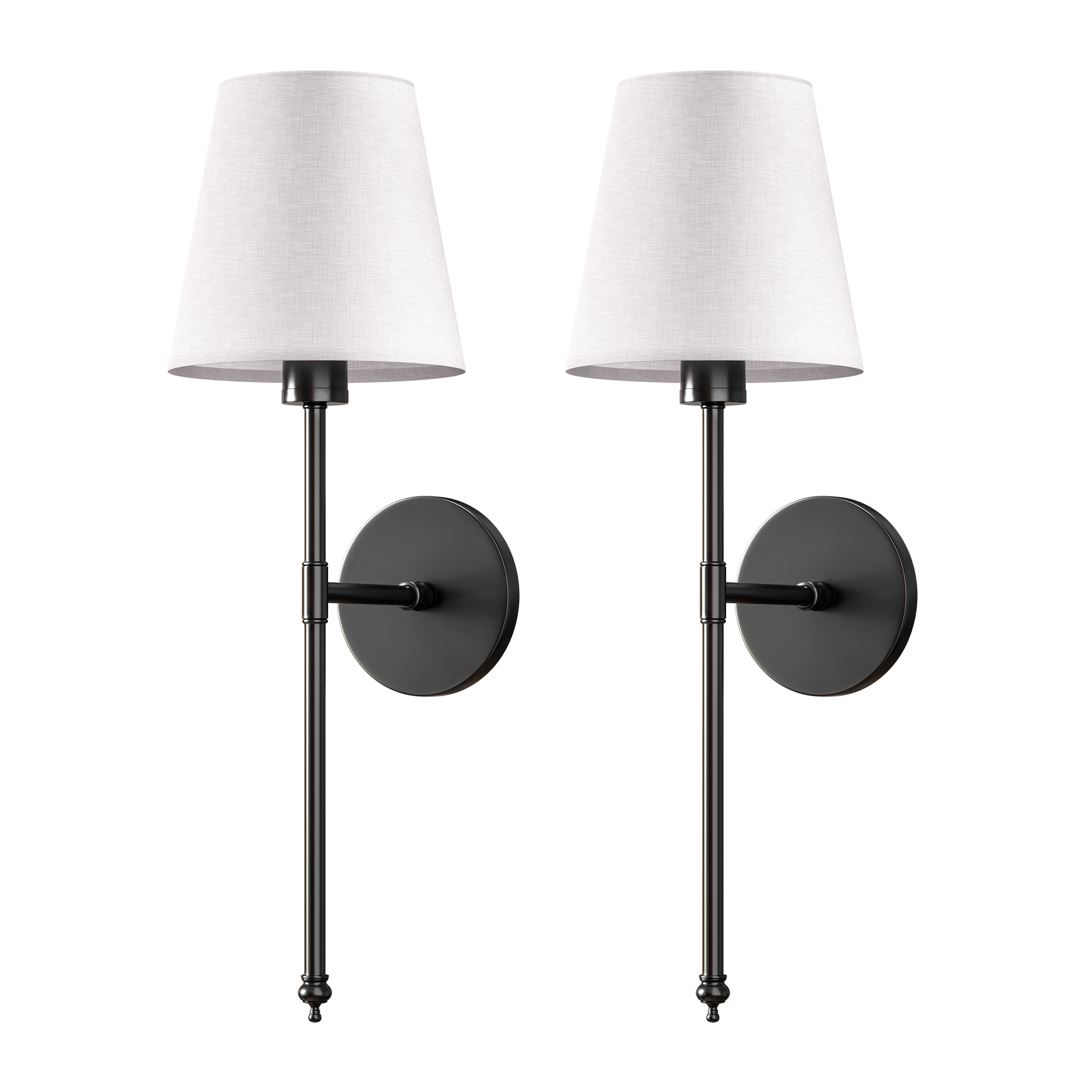Wall Lamp Metal 51.5 cm Gold Bedroom Wireless Remote Controlled Reading Light Pair Scandinavian Interior Lighting | Thomler