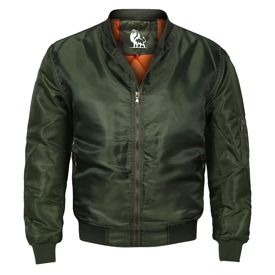 Men's Waterproof Bomber Jacket with Scratch-Resistant Coating for Everyday Outdoor Wear | Thomler