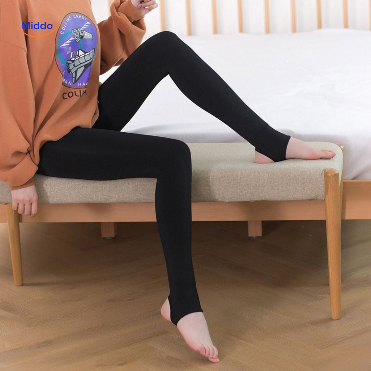 Insulated Tights with Plush Lining – Cozy Hosiery for Cold Weather Layering | Thomler