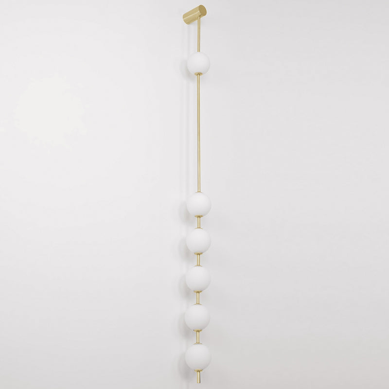 Wall Sconce Brass 40.6 in Adjustable Corridor Stairway Entryway Lighting Decorative Modern Indoor Fixture | Thomler