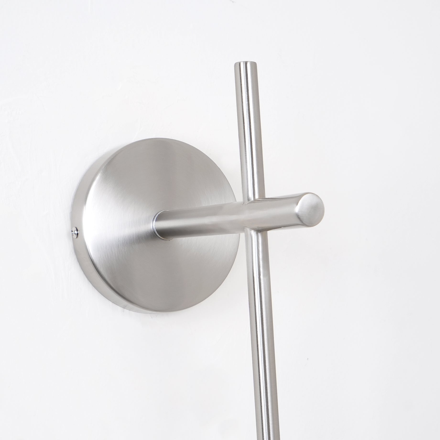 Vertical Glass Globe Wall Lamp 25.6 in LED Brass Indoor Lighting Warm Glow Bedroom Hallway Study Bathroom Sconce | Thomler