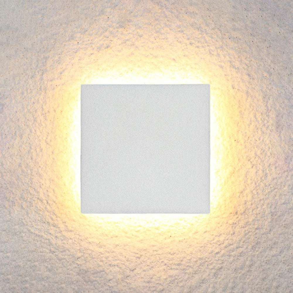 Geometric Metal LED Outdoor Wall Light for Porch & Patio with Motion Sensor Option – Modern Weatherproof Fixture | Thomler