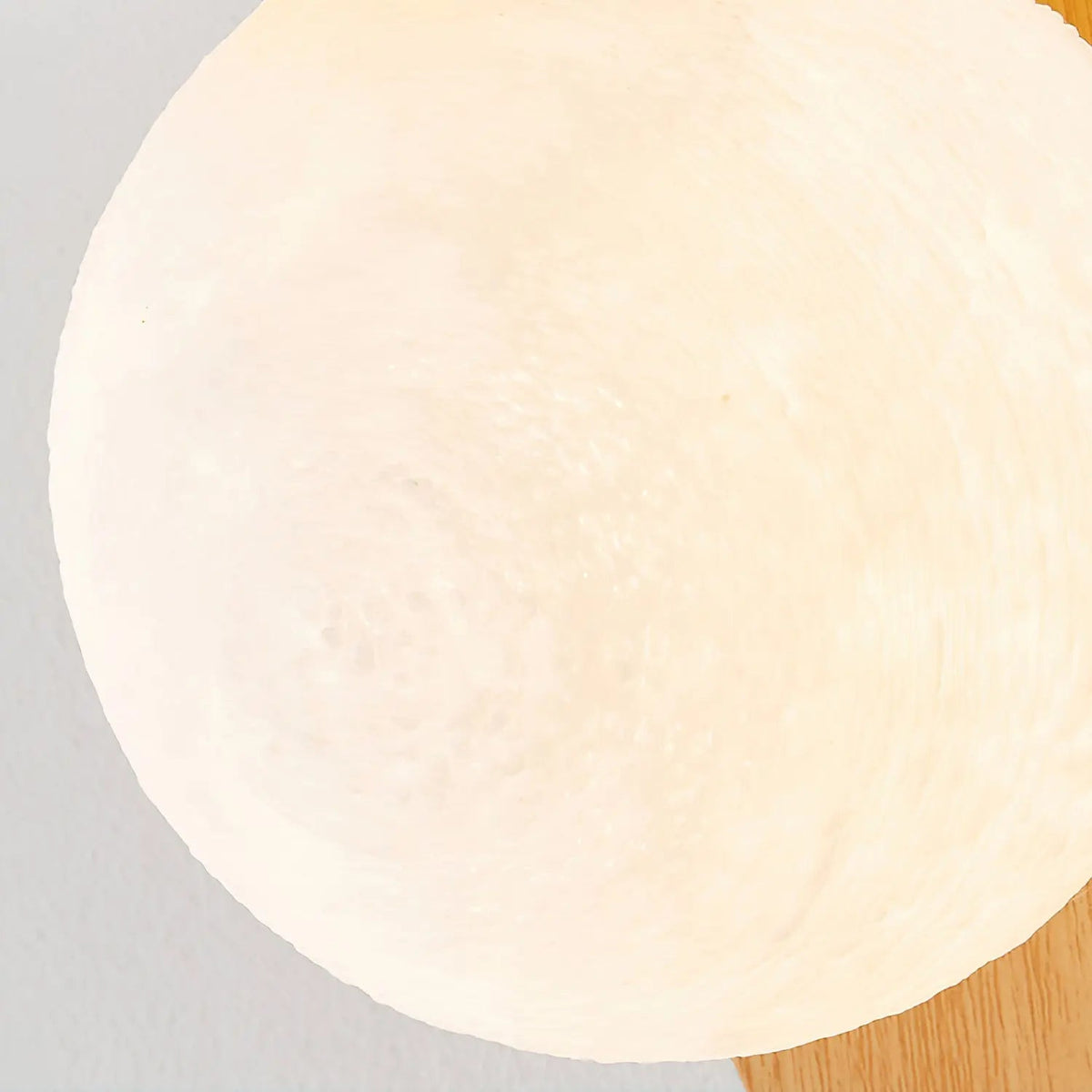 Hardwired LED Wall Sconce with G9 Base – Modern Globe Light for Bedroom, Hallway & Living Room – Minimalist Plastic Fixture 10 in Height | Thomler