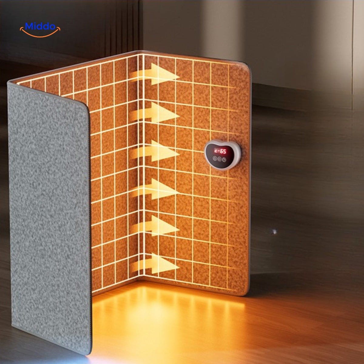 Electric Leg & Foot Warmer with 3-Sided Heat & 8 Temperature Settings | Thomler