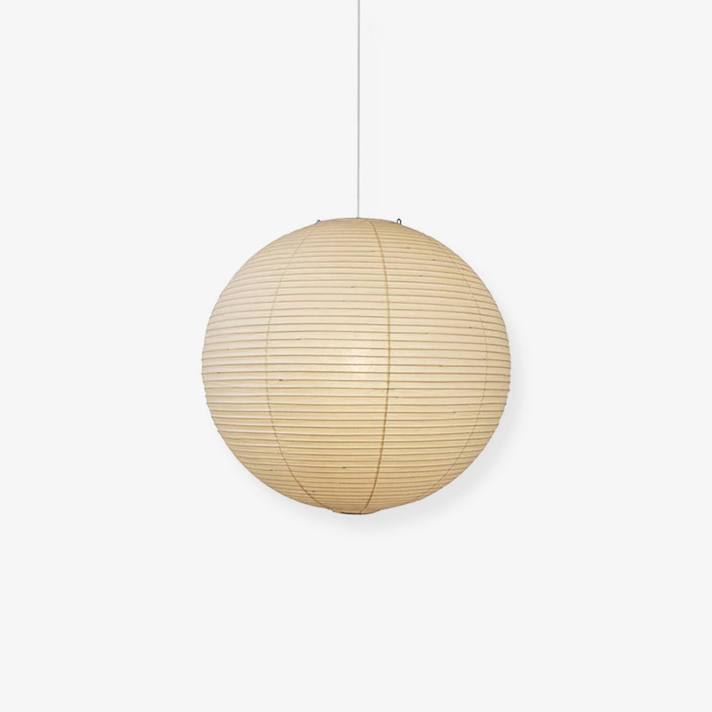 Pendant Lamp Mulberry Paper 15.7 in Adjustable Indoor Ceiling Lighting Modern Dining Room Kitchen Island Hanging Light | Thomler