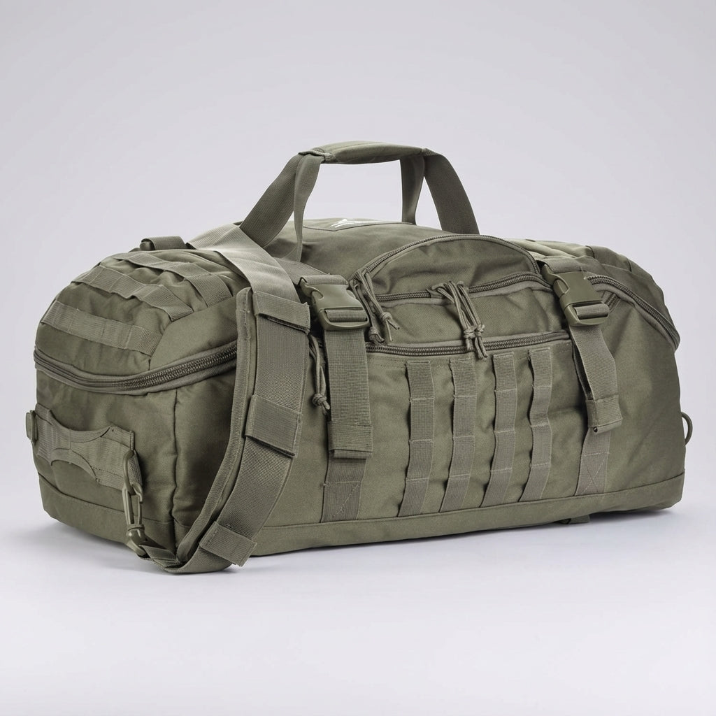 Multi-Carry Outdoor Duffel – 45L Travel Gym Bag with Adjustable Dividers and 3 Carrying Modes for Weekend Trips Sports Hiking | Thomler