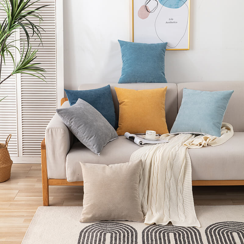 Couch Protector Cover Waterproof Non-Slip Pet-Friendly for Living Room Furniture Cotton Blend Throw Multiple Sizes Available | Thomler