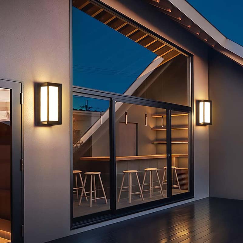 Motion Sensor Outdoor Wall Light – Weatherproof LED Security Fixture for Porch, Patio & Driveway | Thomler