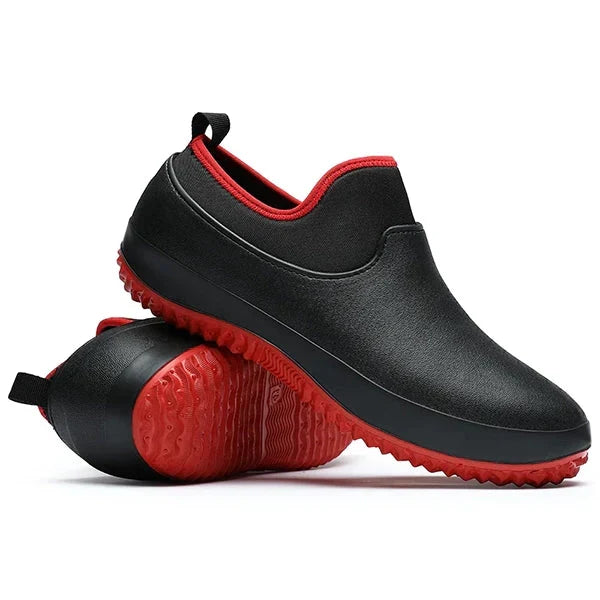 Slip-On Steel Toe Work Boots for Men & Women – Waterproof Non-Slip Safety Shoes for Warehouse, Construction & Outdoor Jobs | Thomler