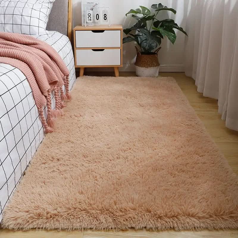 Plush Area Rug for Living Room & Bedroom – Soft Modern Floor Carpet in 10 Colors – Indoor Accent Rug for Contemporary Home Decor | Thomler