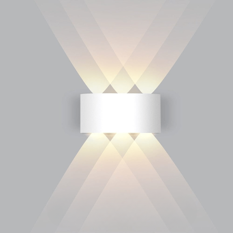 Outdoor Wall Light Aluminium LED 10 in Waterproof Garden Driveway Balcony Lighting Modern Weatherproof Fixture | Thomler
