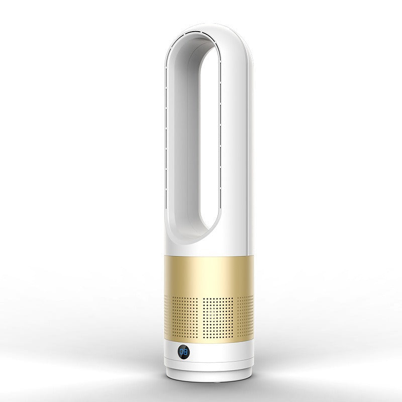 Bladeless Tower Fan with Air Purifier & Humidifier - 8 Speed Settings, 90° Oscillation, Whisper-Quiet Cooling for Bedroom, Living Room | Thomler