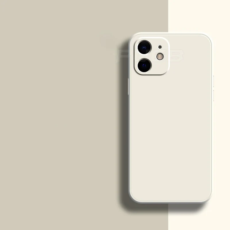 Soft Silicone iPhone Case for 11, 12, 13 Series – Slim Matte Grip Protection with Raised Edges and Full Camera Cover for Everyday Carry | Thomler