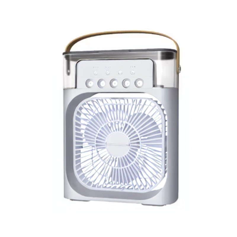 Portable Personal Air Cooler with Humidifier & USB Power | Compact Desktop Fan with Ice Water Tank for Home, Office & Travel | Thomler