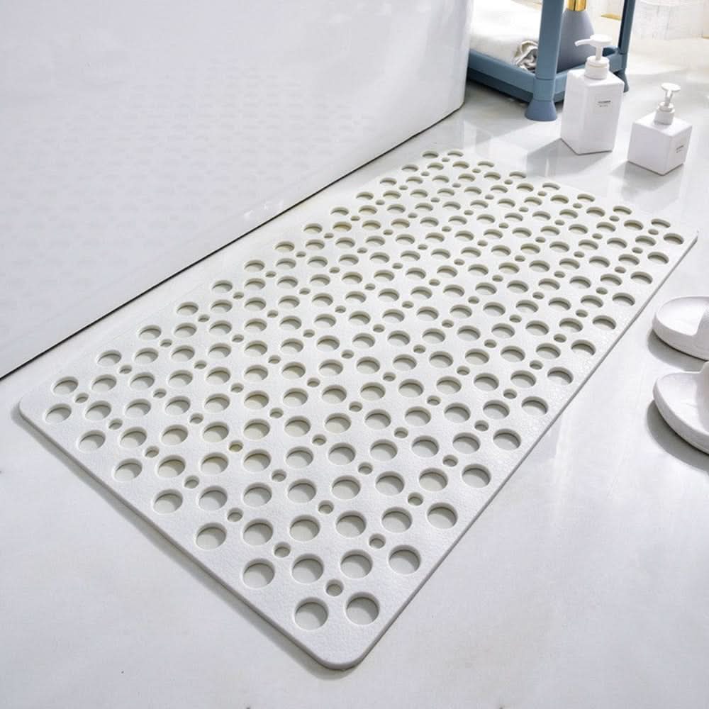 Shower Mat PVC Anti-Slip 17.7 in x 29.5 in Bathroom Safety Non-Skid Floor Rug | Thomler