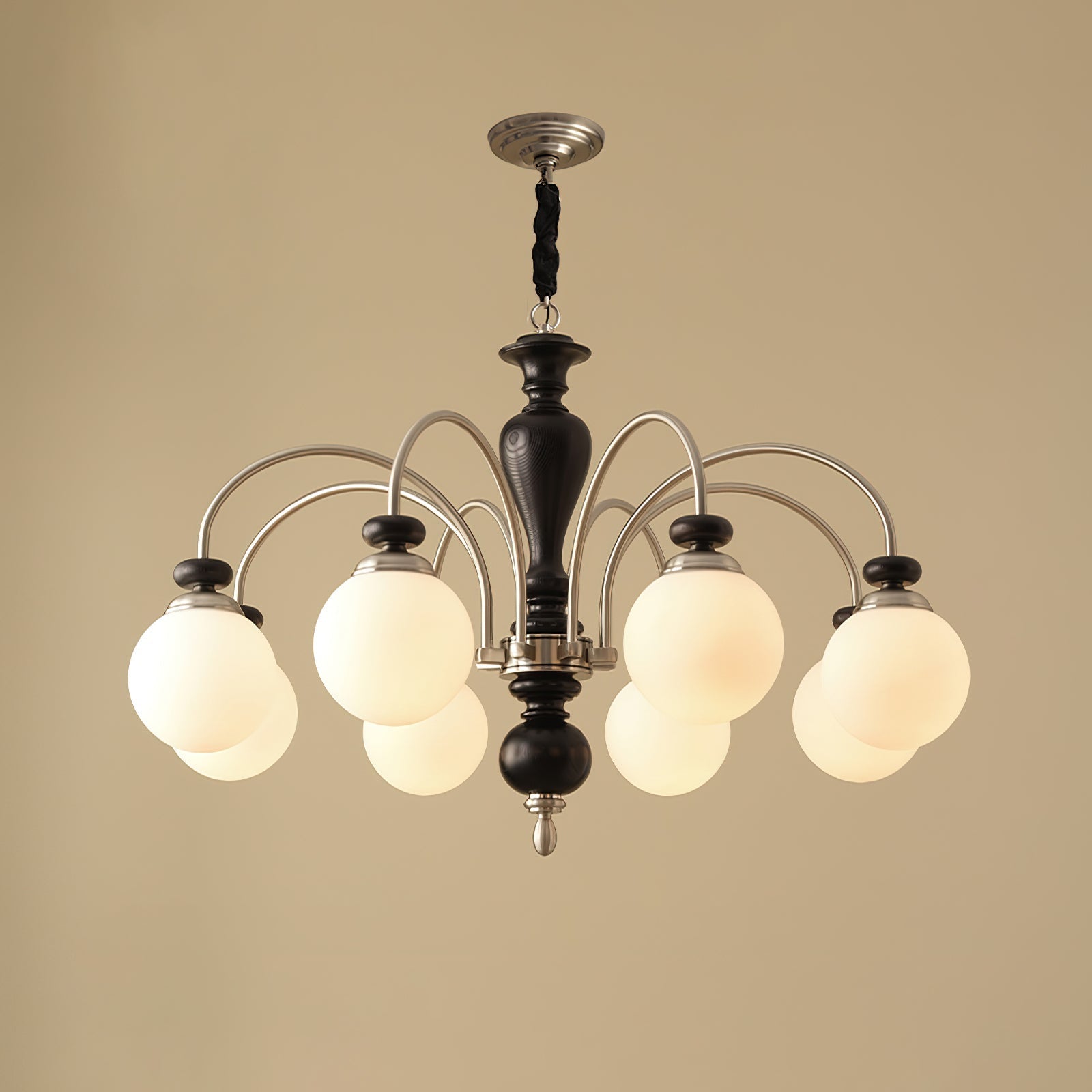 Pendant Light Metal Adjustable Multi Arm E27 Black Dining Room Loft Ceiling Fixture Industrial Spider Lamp | Thomler