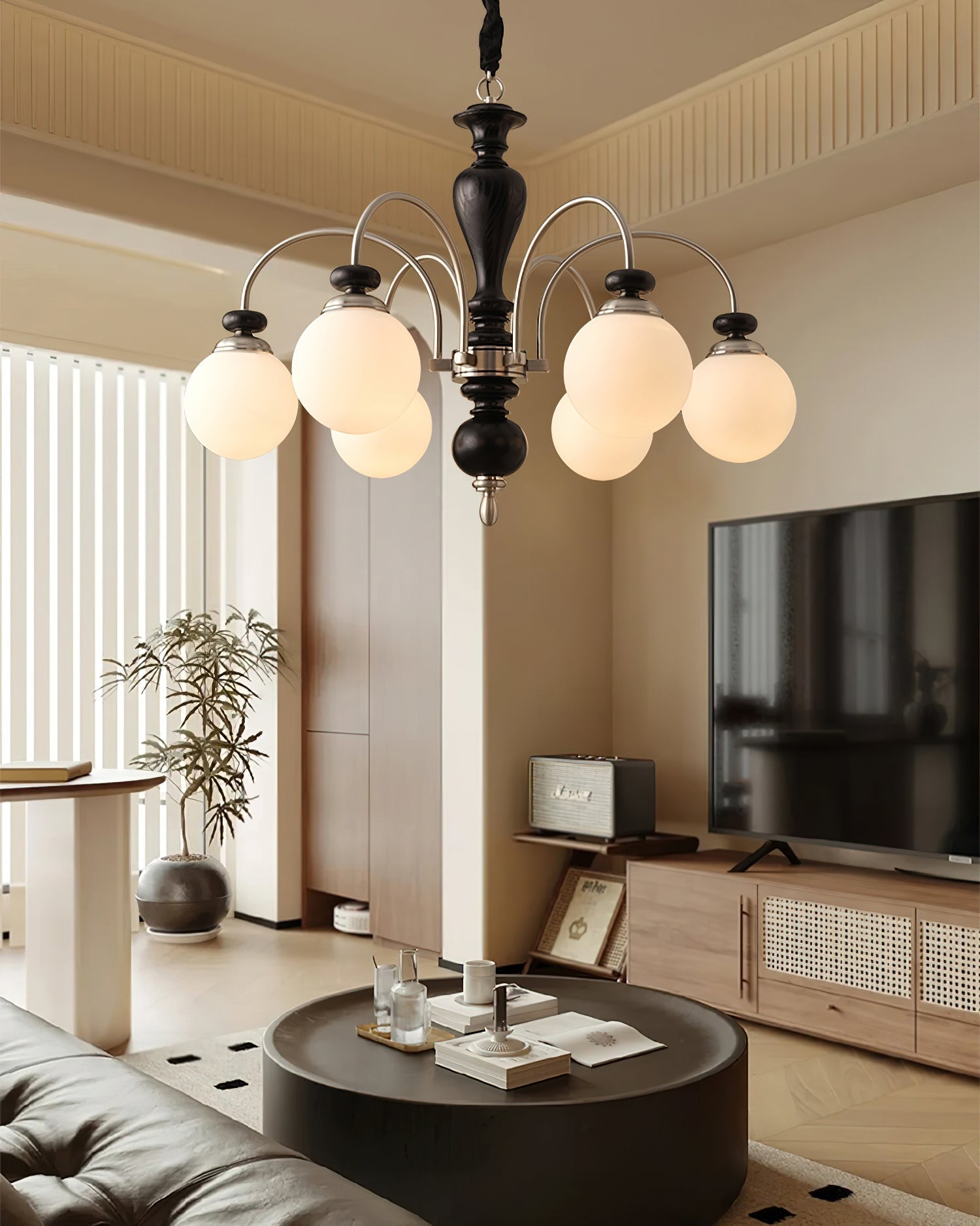 Pendant Light Metal Adjustable Multi Arm E27 Black Dining Room Loft Ceiling Fixture Industrial Spider Lamp | Thomler