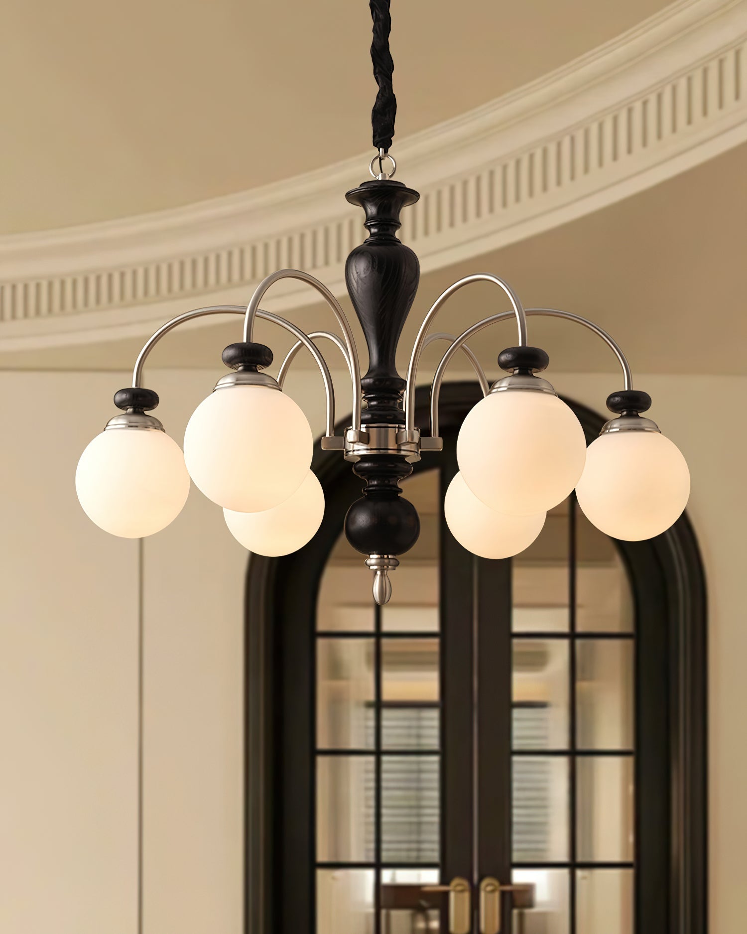 Pendant Light Metal Adjustable Multi Arm E27 Black Dining Room Loft Ceiling Fixture Industrial Spider Lamp | Thomler
