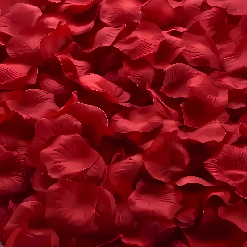 Silk Rose Petals for Weddings & Romance – Reusable Fabric Scatter Petals for Aisle, Table & Bed Décor | Thomler