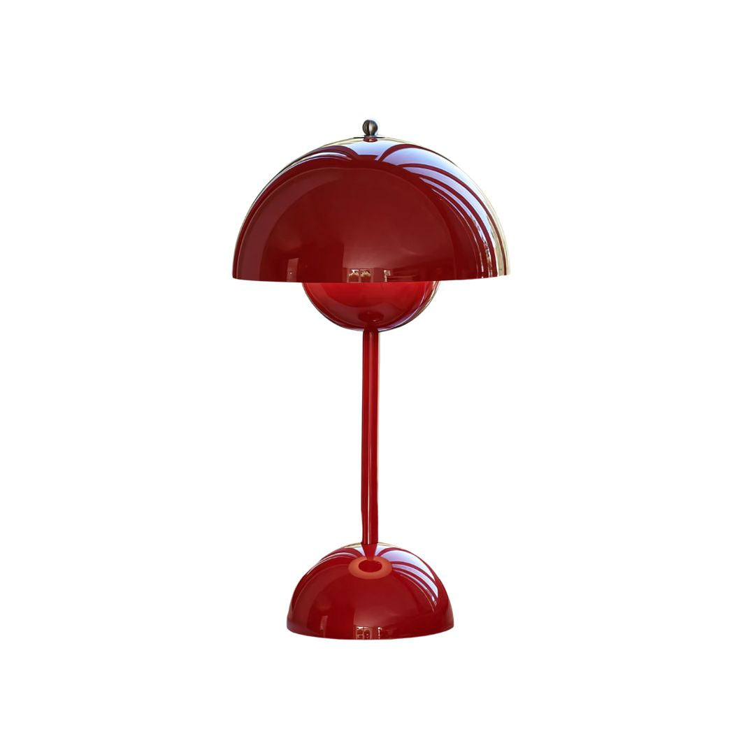 Table Lamp ABS PC USB Rechargeable 2000mAh Green Bedside Desk Wireless LED Mushroom Light | Thomler