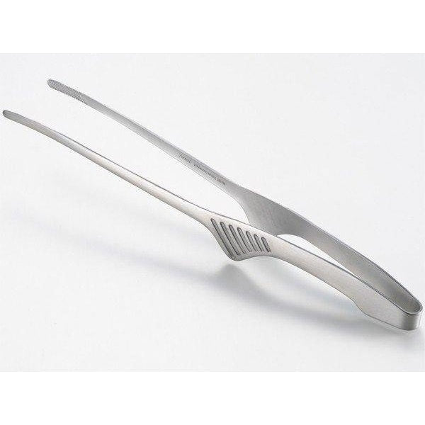 Meat Tongs Stainless Steel 24.0 cm Hygienic Yakiniku Barbecue Grilling Precision Raw Meat Handling BBQ Tool | Thomler