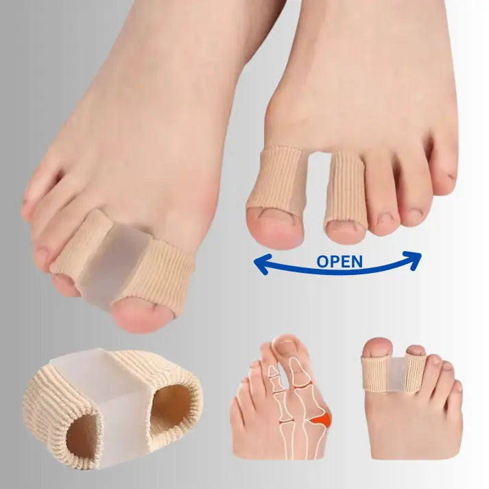 Zehenausrichter — Korrigiert Hallux & überlappende Zehen sanft