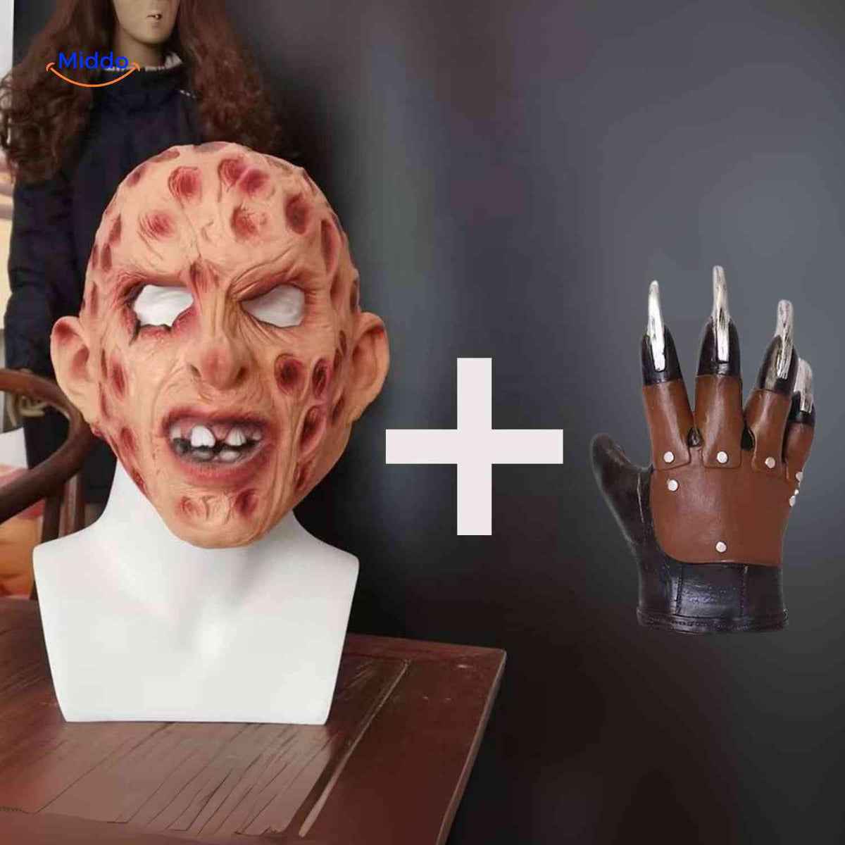 Frightening Latex Horror Character Mask – Lifelike Detail, Breathable Silicone for Costume Parties & Cosplay Events | Thomler