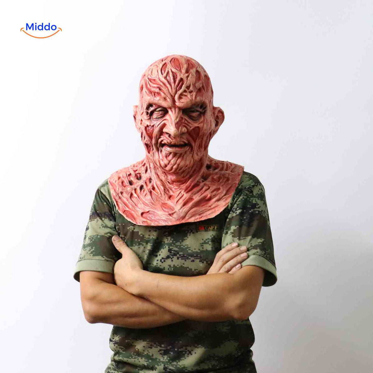 Frightening Latex Horror Character Mask – Lifelike Detail, Breathable Silicone for Costume Parties & Cosplay Events | Thomler