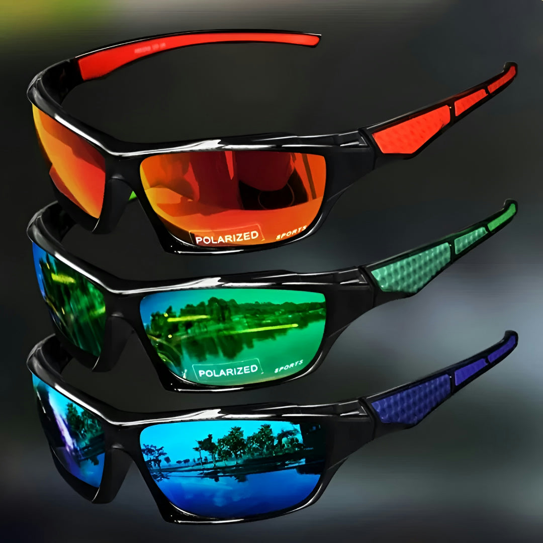 Sportsonnenbrille polarisiert mit UV400-Schutz