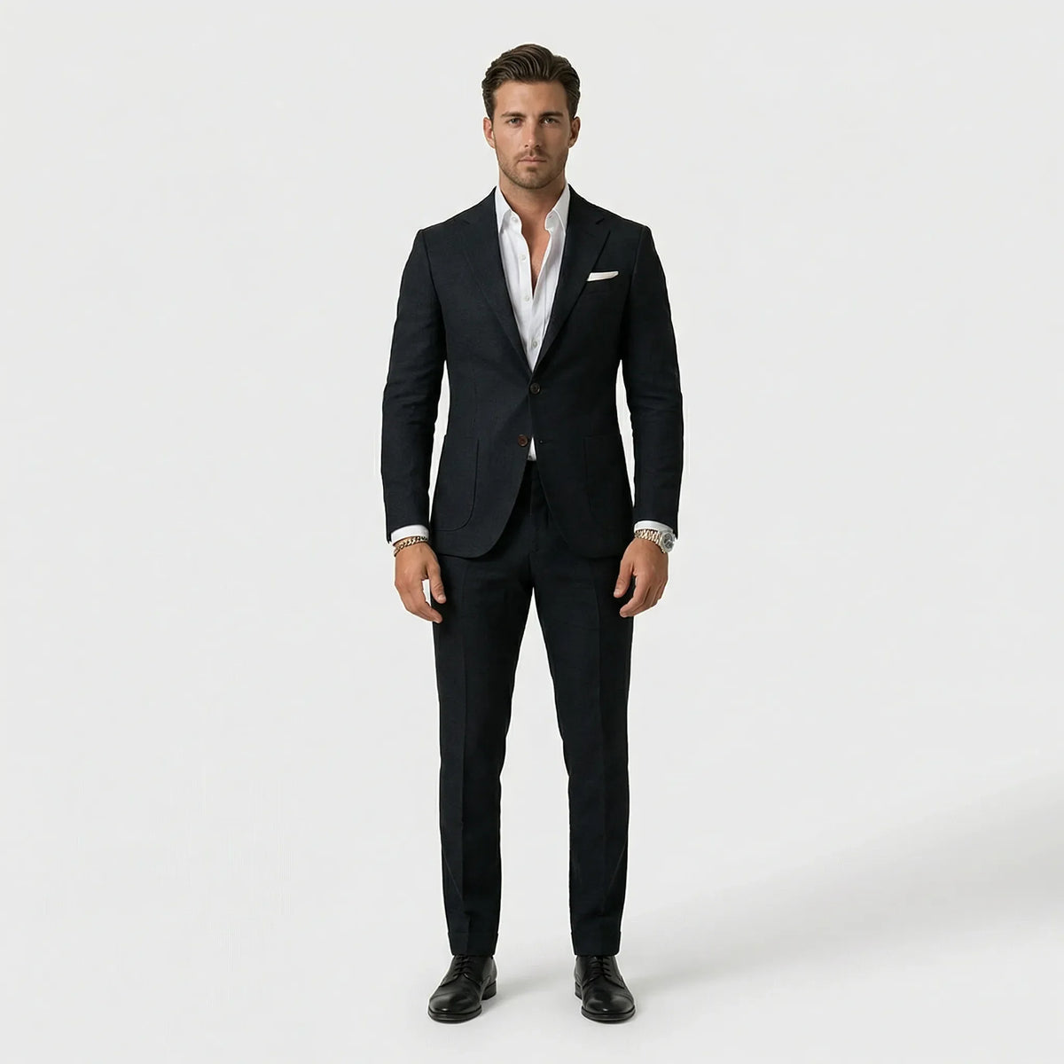 Two-Piece Suit for Men | Slim Fit Jacket & Pants Set for Business & Formal Events | Modern Tailored Design | Professional Office Attire | Thomler