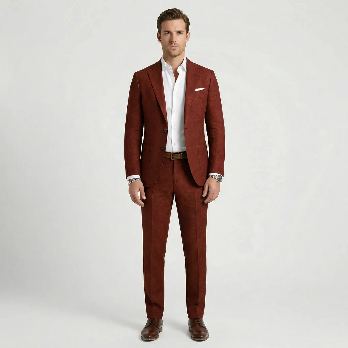 Two-Piece Suit for Men | Slim Fit Jacket & Pants Set for Business & Formal Events | Modern Tailored Design | Professional Office Attire | Thomler