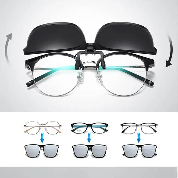 ShadeFlip – Clip-On Sonnenbrille | 1+1 GRATIS