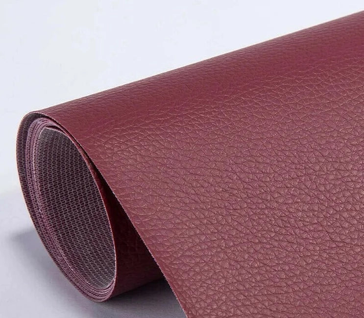 Peel-and-Stick Faux Leather Upholstery Repair Sheet – Cut to Size for Couches, Car Seats & Furniture – 8×55 in Restoration Patch | Thomler