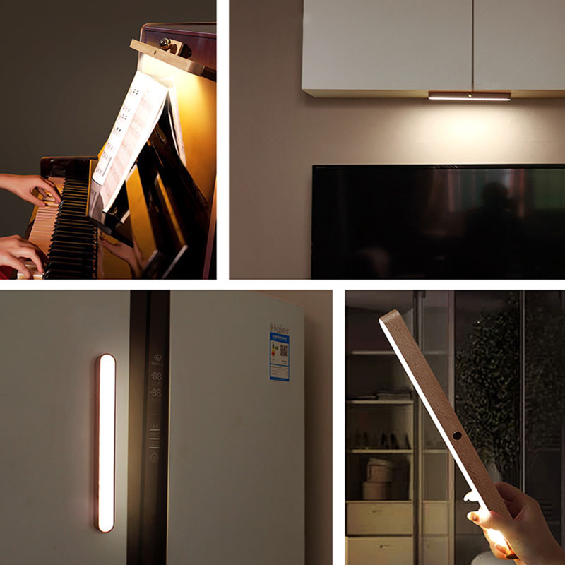 Rechargeable Magnetic Wall Light with Ball Joint & Touch Control for Closets, Hallways & More | Thomler