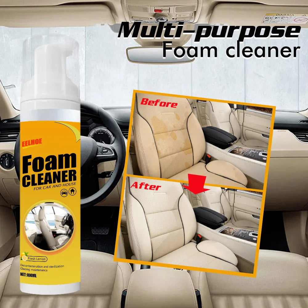 All-Purpose Spray Foam Cleaner for Kitchen, Car, Furniture & More - Protective Coating for Appliances and Upholstery | Thomler