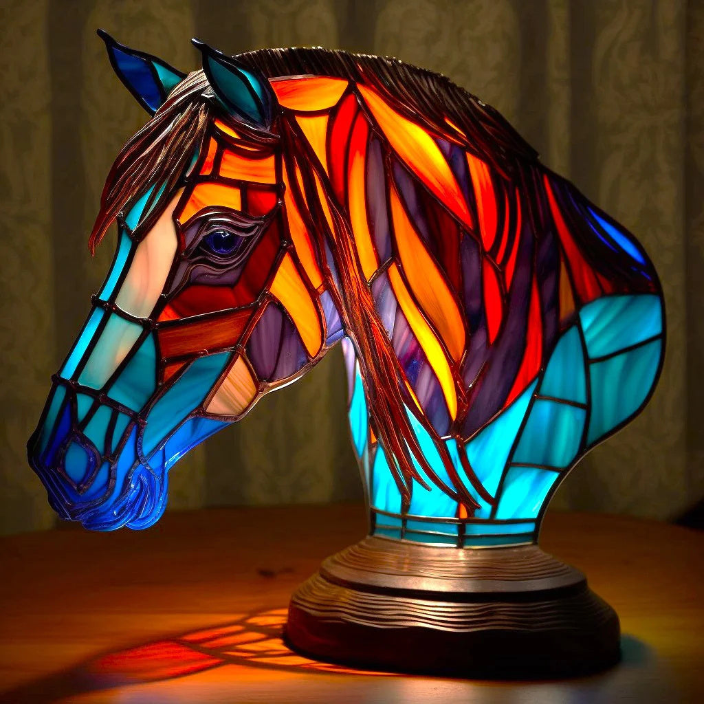 Modern Animal Art Sculpture Table Lamp with Soft LED Glow for Living Room & Bedroom Decor | Thomler