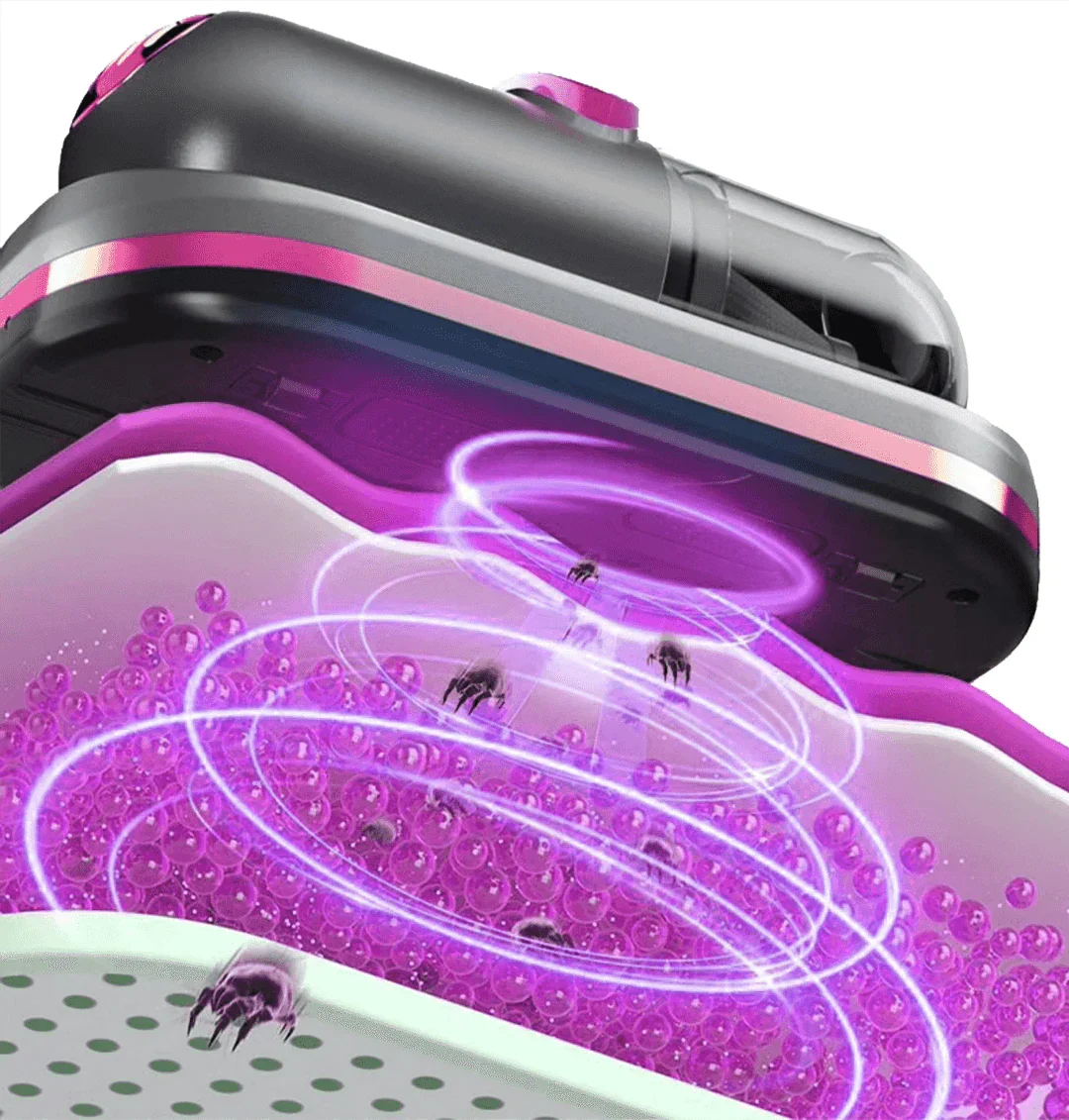 Handheld UV Dust Mite Vacuum Cleaner for Beds, Mattresses & Upholstery – Allergen Eliminator for Healthier Sleep | Thomler