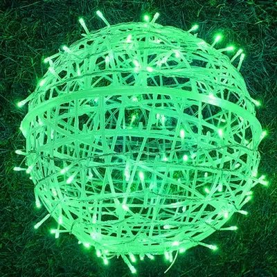 Light Sphere Braided 20.0 cm Waterproof Garden Balcony Hanging LED Outdoor Decorative Party Lighting Connectable | Thomler