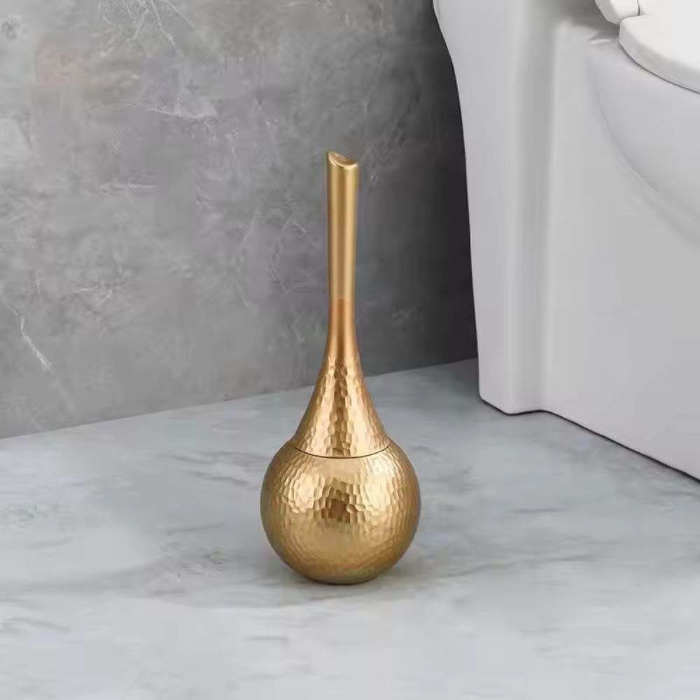 Luxury ABS Toilet Brush and Holder Set Hotel-Style Bathroom Accessory | Thomler