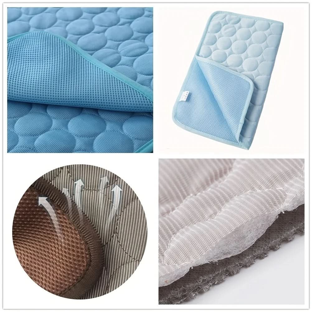 Breathable Summer Comfort Mat for Dogs & Cats – Cool-Touch Surface, Quilted Design for Indoor Use | Thomler
