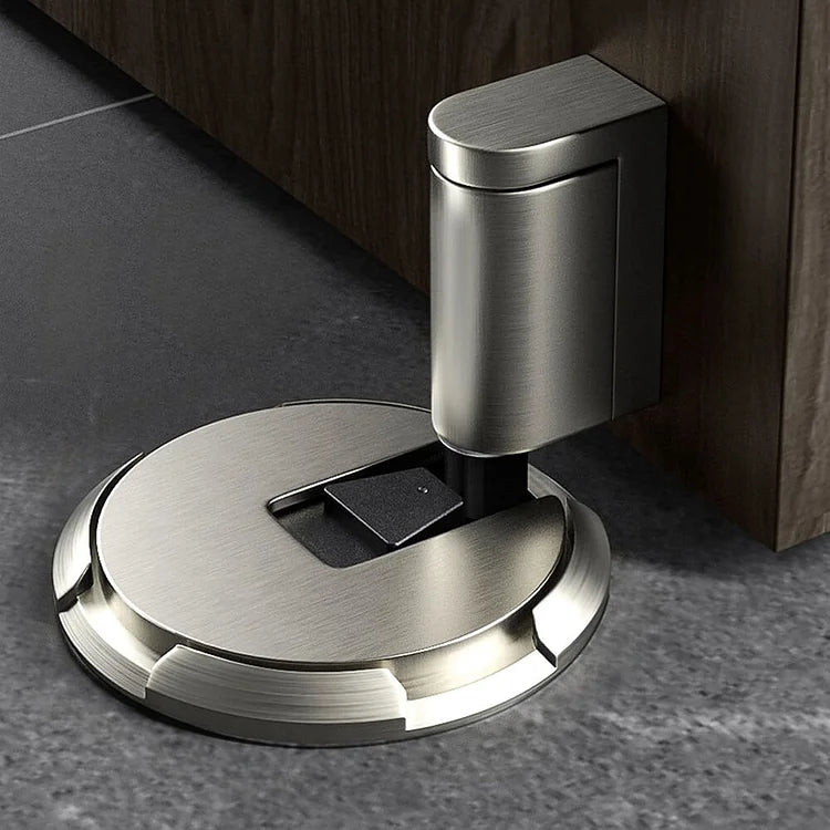 Door Stopper Zinc Alloy Push Lock Floor Mounted Stable Door Holder For Living Room Office Hallway Mechanical Door Stop | Thomler
