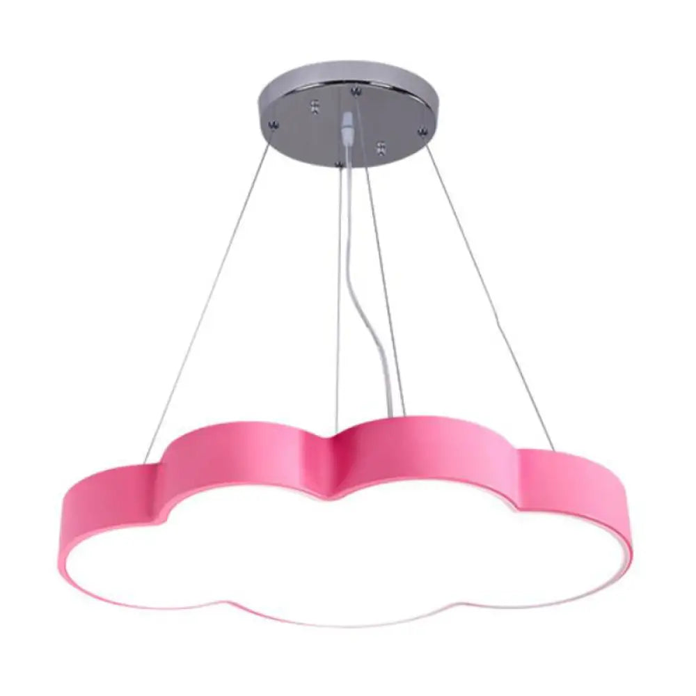 Cloud-Shaped LED Pendant Light for Kids Room, Nursery Overhead Fixture, Dimmable Acrylic Ceiling Lamp for Bedroom, Playroom Children's | Thomler