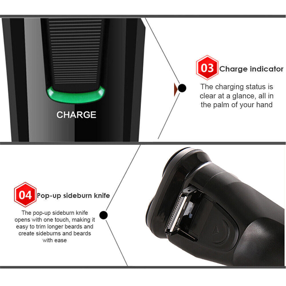 Compact Hidden Camera Disguised as Electric Shaver with 1080P Recording, WiFi Streaming & Motion Alerts for Home Security Monitoring | Thomler